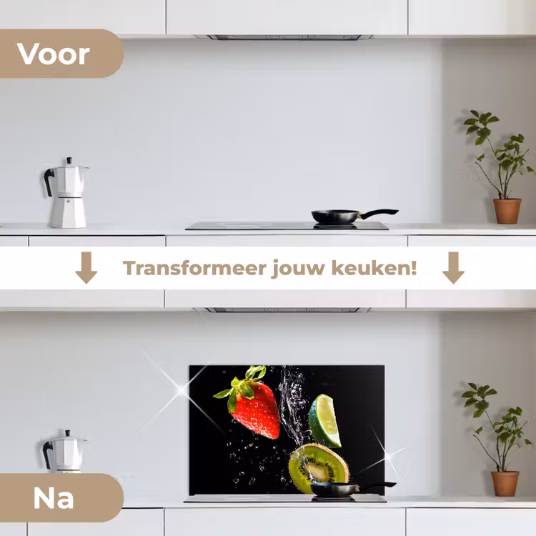 Spatscherm keuken - Vitamine Splash — 7