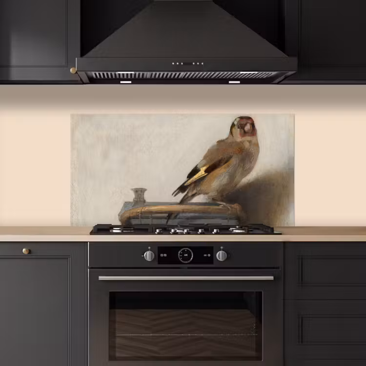Spatscherm keuken - Het puttertje - Carel Fabritius — 5