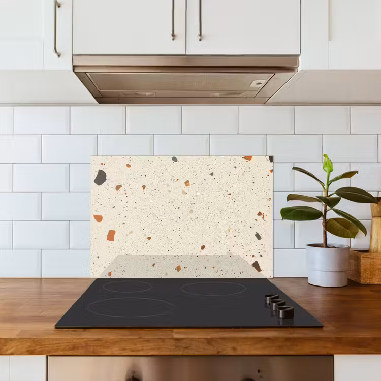 Spatscherm keuken - Terrazzo - Decoratie - Tegels - Patronen — 3