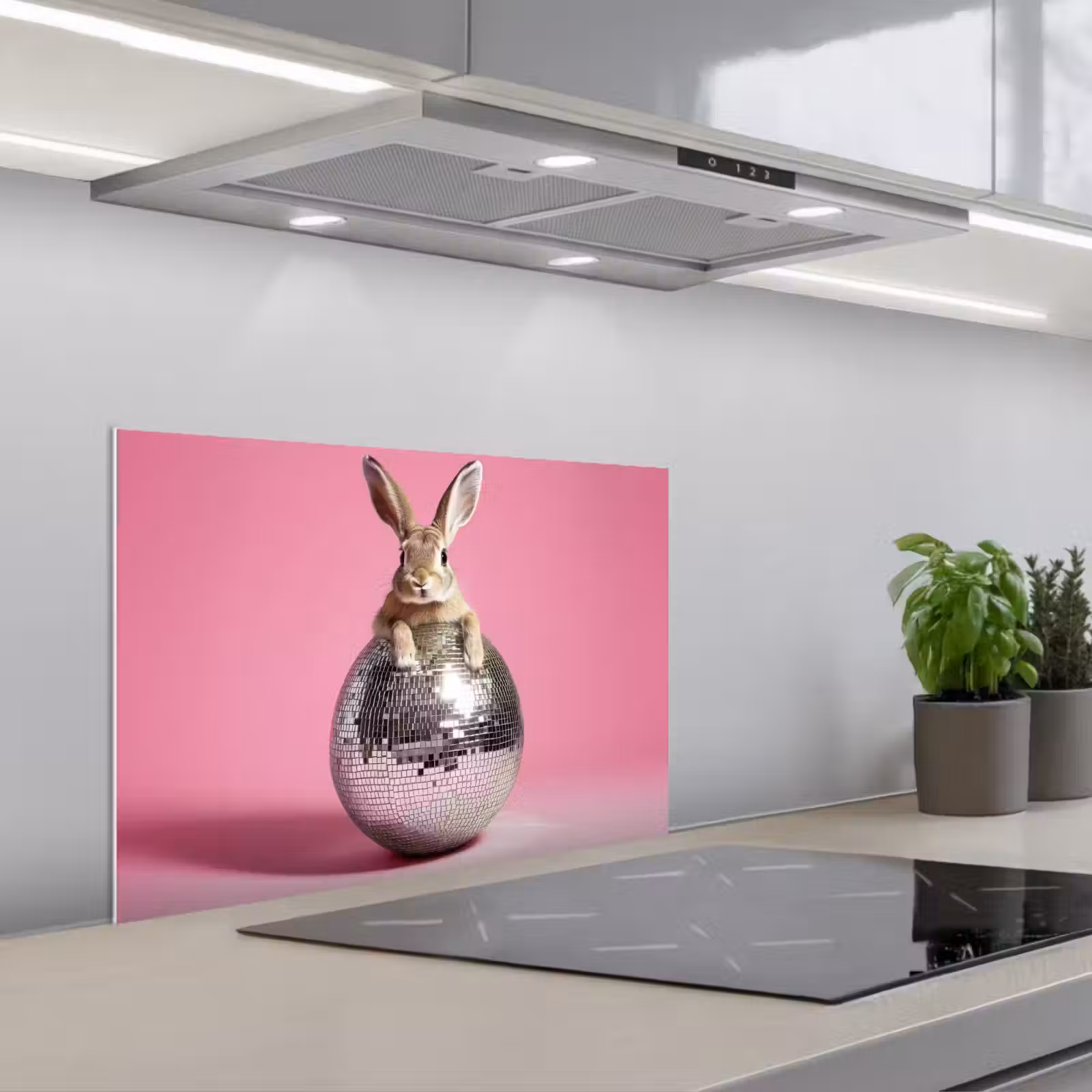 Spatscherm keuken - Haas - Strik -Discobal — 1