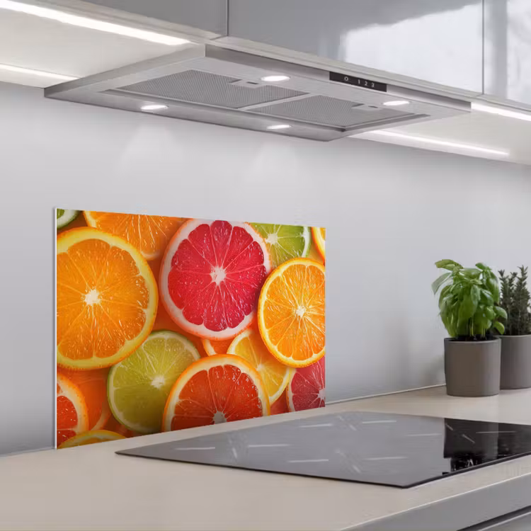 Spatscherm keuken - Fruit - Kleurrijk - Close up — 1