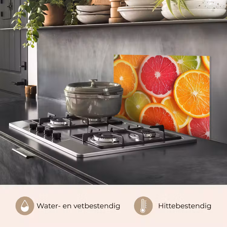 Spatscherm keuken - Fruit - Kleurrijk - Close up — 2