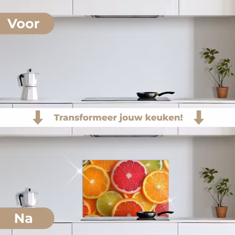 Spatscherm keuken - Fruit - Kleurrijk - Close up — 7