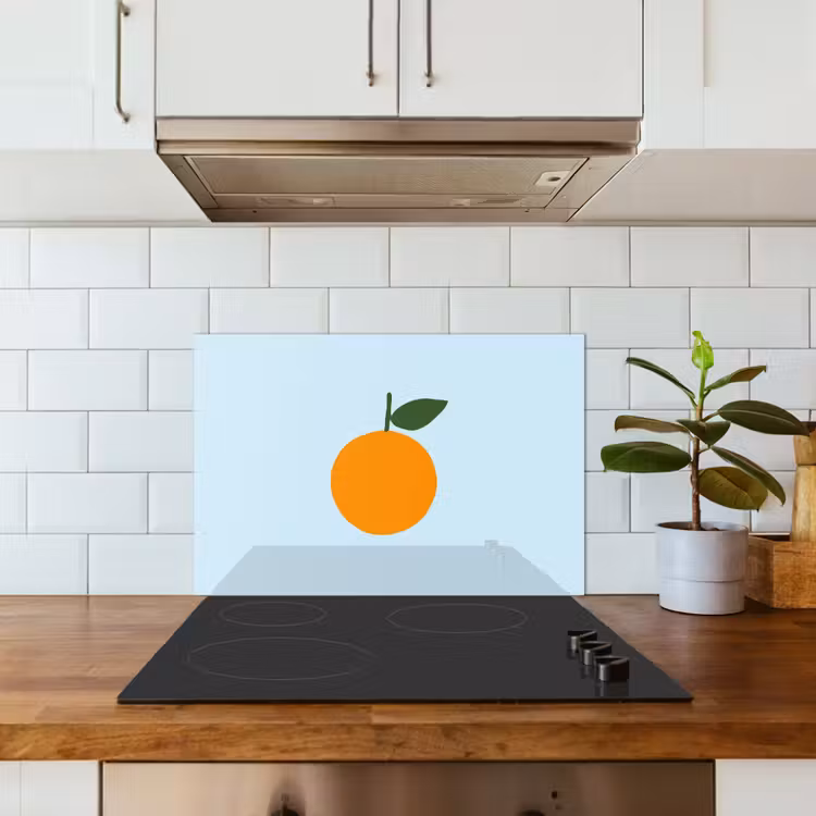 Spatscherm keuken - Fruit - Sinaasappel - Oranje — 3