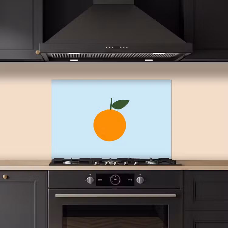 Spatscherm keuken - Fruit - Sinaasappel - Oranje — 5