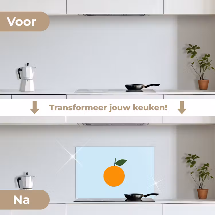 Spatscherm keuken - Fruit - Sinaasappel - Oranje — 7