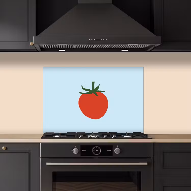 Spatscherm keuken - Rood - Tomaat - Groente — 5