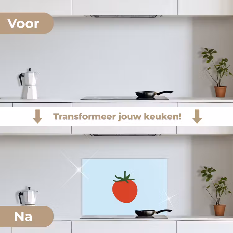 Spatscherm keuken - Rood - Tomaat - Groente — 7