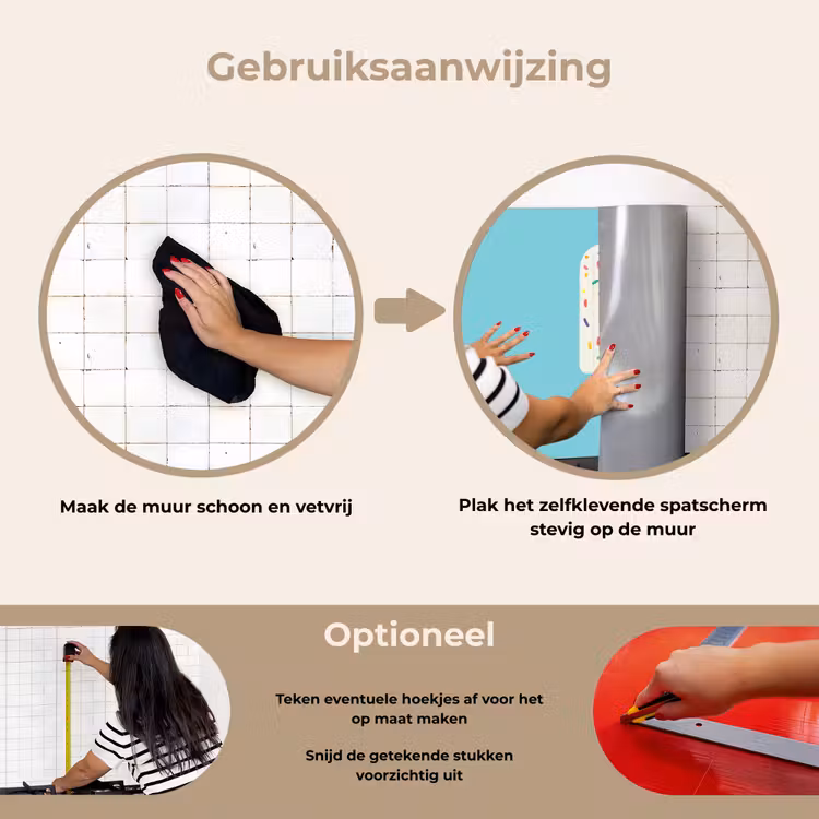Spatscherm keuken - Ijsje - Stokje - Sprinkles - Lichtblauw — 6