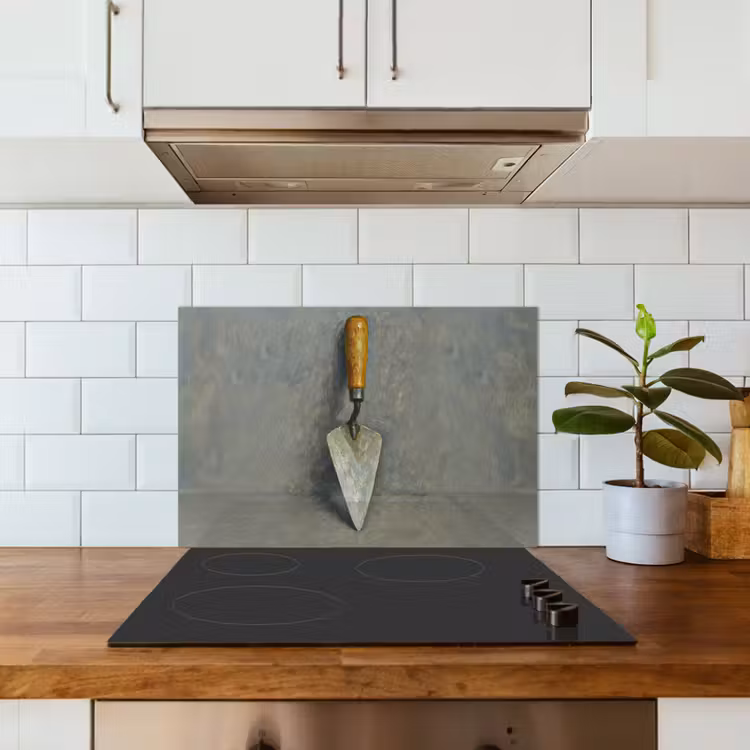 Spatscherm keuken - Troffel - Verf - Gereedschap — 3