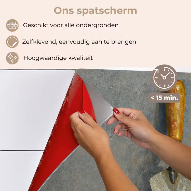 Spatscherm keuken - Troffel - Verf - Gereedschap — 4