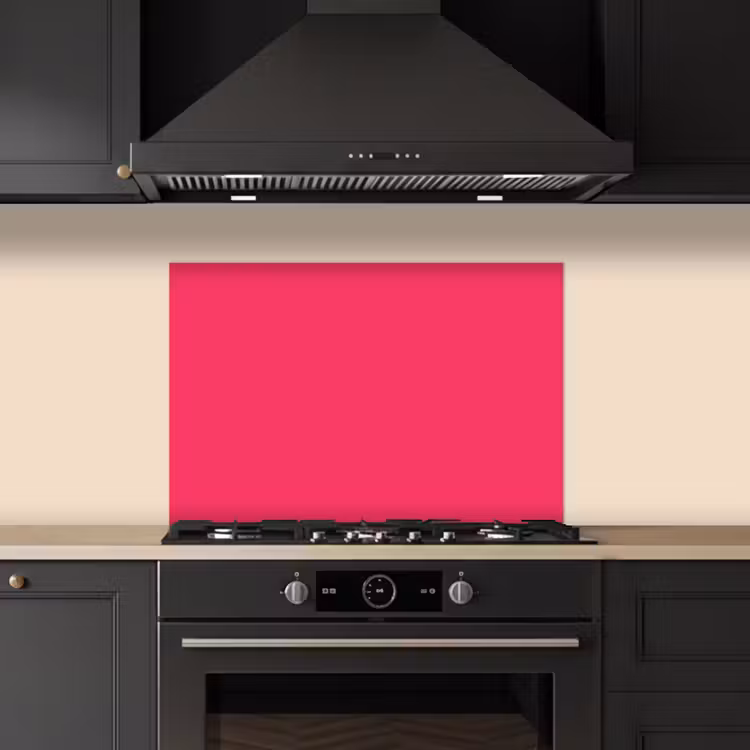 Spatscherm keuken - Karmijn - Kleuren - Palet - Roze — 5
