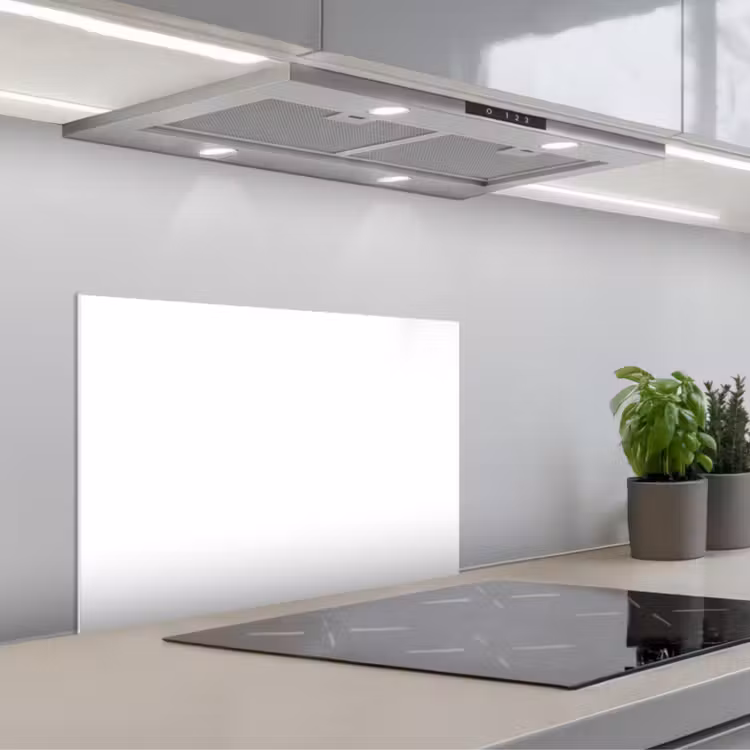 Spatscherm keuken - Wit - Kleuren - Neutraal — 1