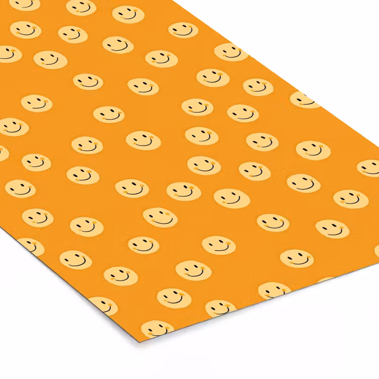 Poster met lijst - Smileys - Retro - Heel — 7