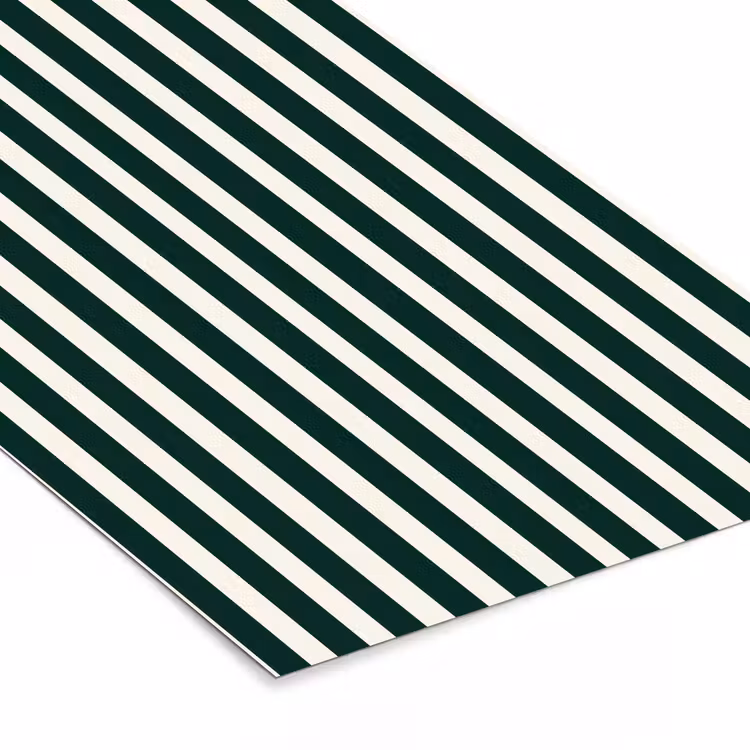 Poster met lijst - Strepen - Klassiek - Groen — 7