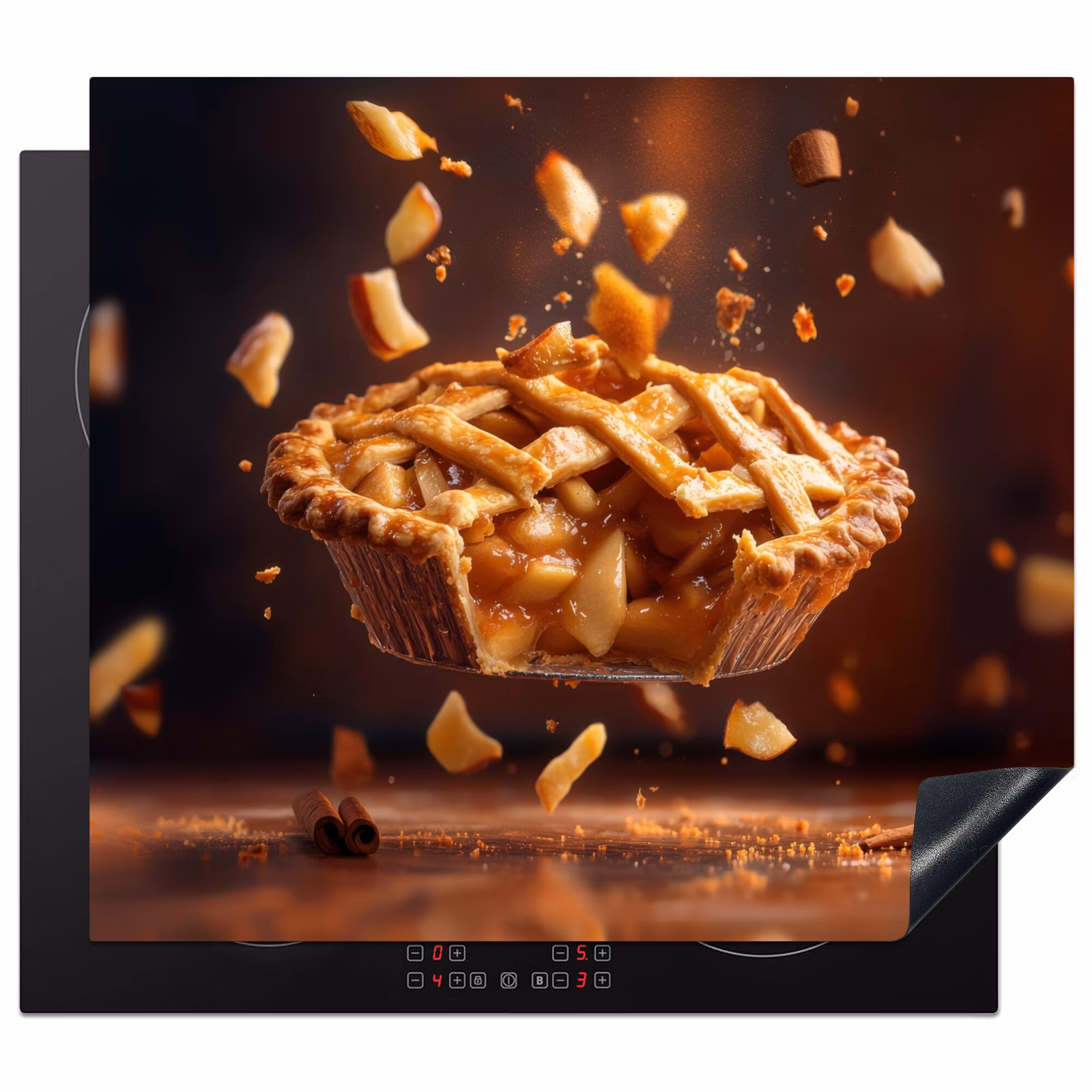 Inductie beschermer - Appel - Taart - Warm - Eten — 1