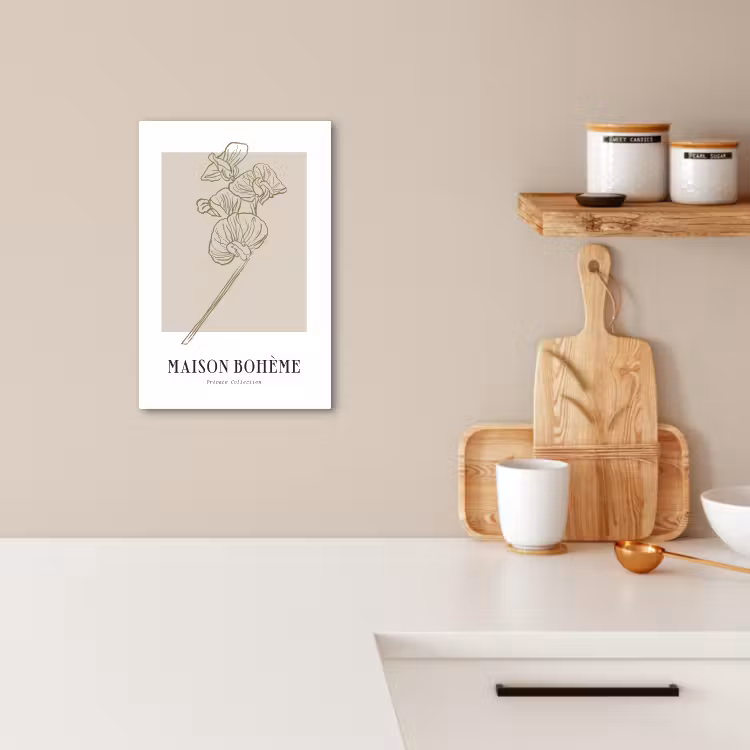 Canvas schilderij - Botanische Eenvoud — 3