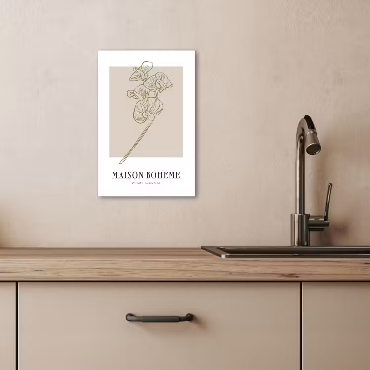Canvas schilderij - Botanische Eenvoud — 4