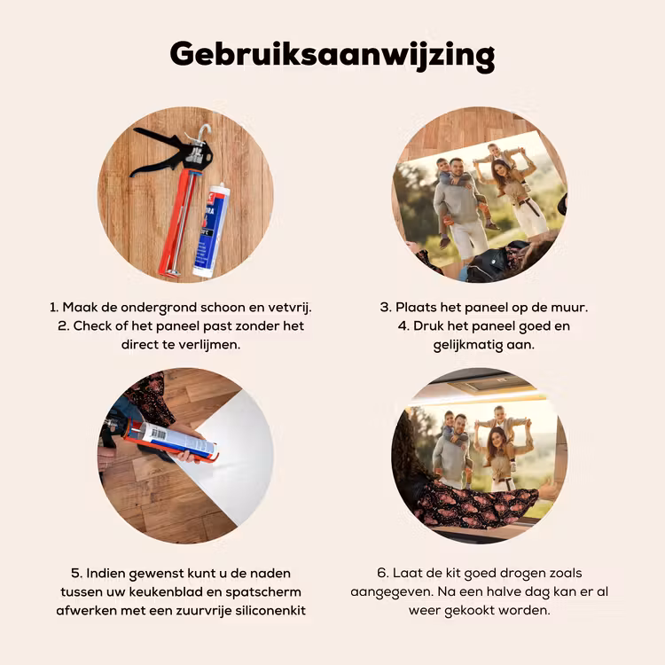 Spatscherm met foto — 3