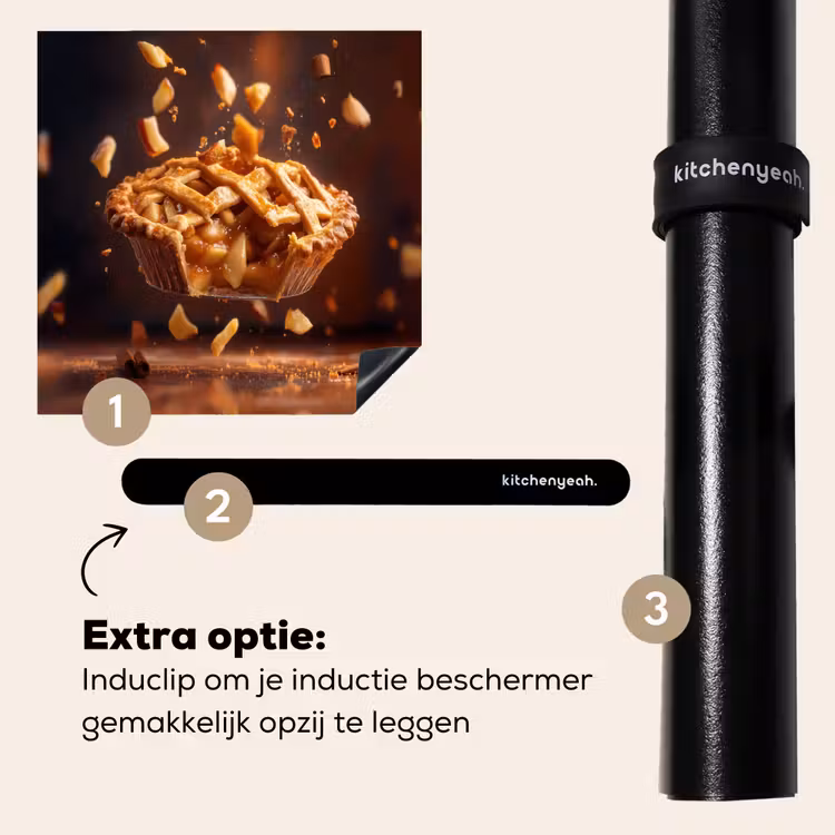 Inductie beschermer - Appel - Taart - Warm - Eten — 8