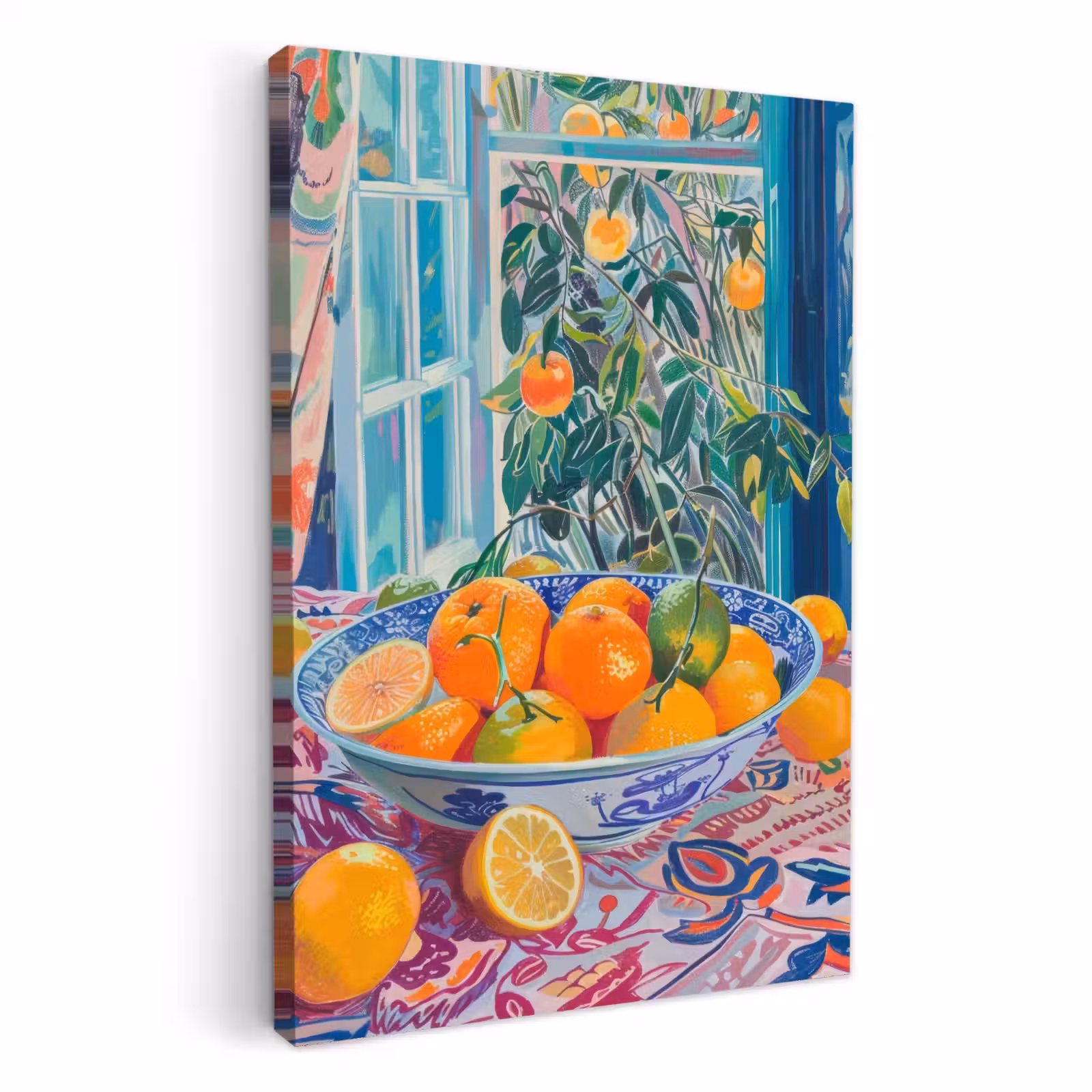 Canvas schilderij - Citrus in het Zonlicht — 1