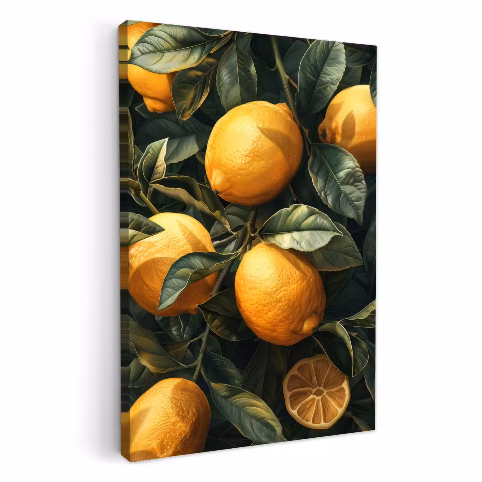Canvas schilderij - Citrus Zonlicht — 1