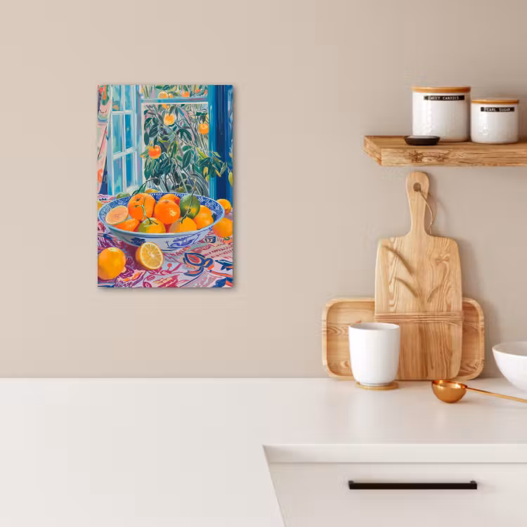 Canvas schilderij - Citrus in het Zonlicht — 2