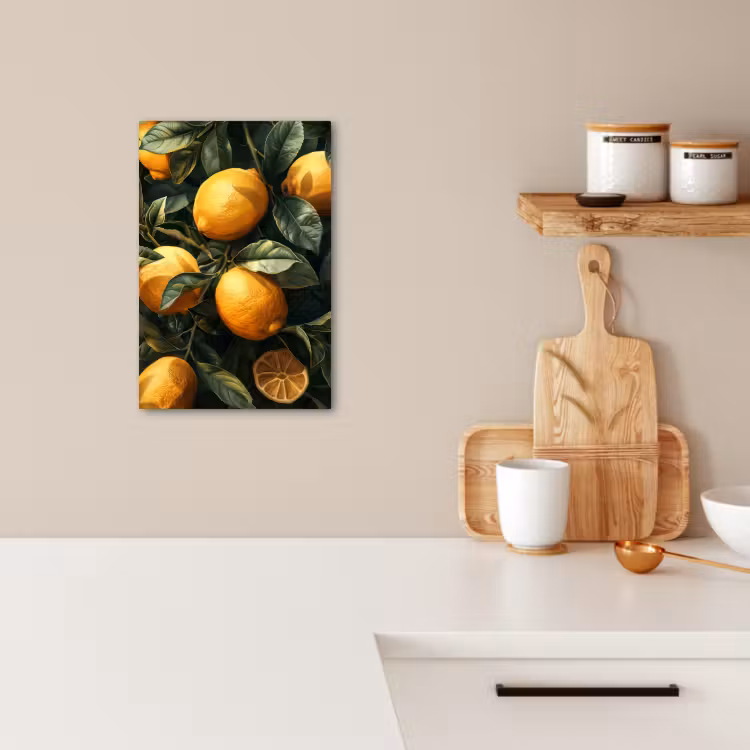 Canvas schilderij - Citrus Zonlicht — 2