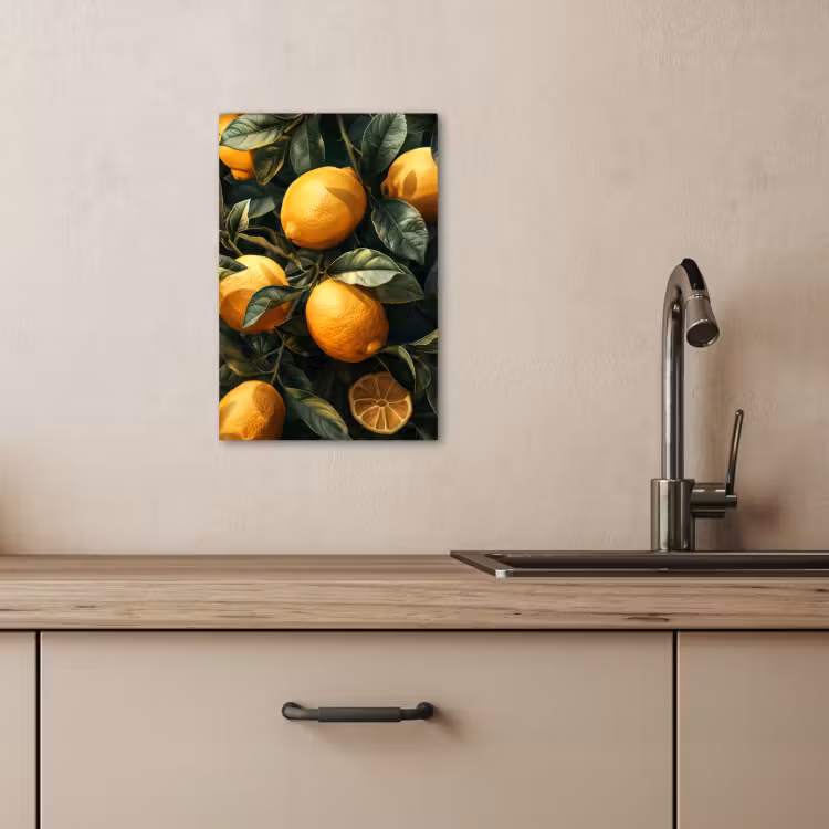 Canvas schilderij - Citrus Zonlicht — 4