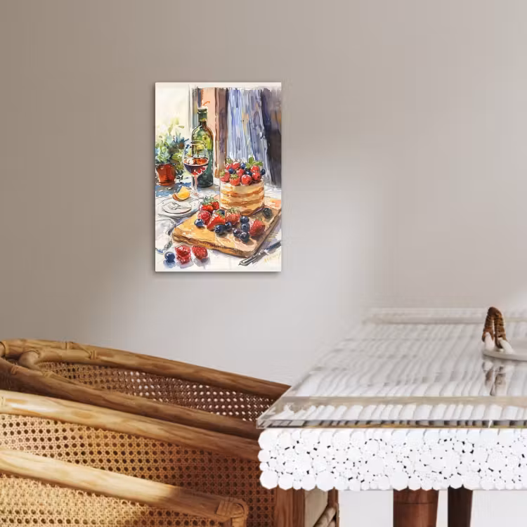 Canvas schilderij - Culinair Stilleven — 2