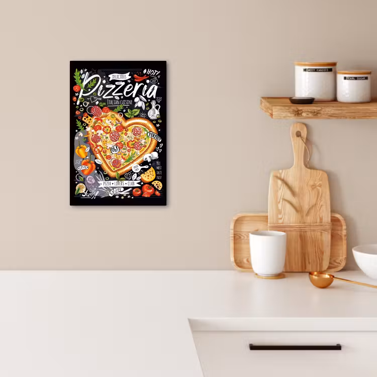 Canvas schilderij - Culinary Canvas of Italian Delights — 3