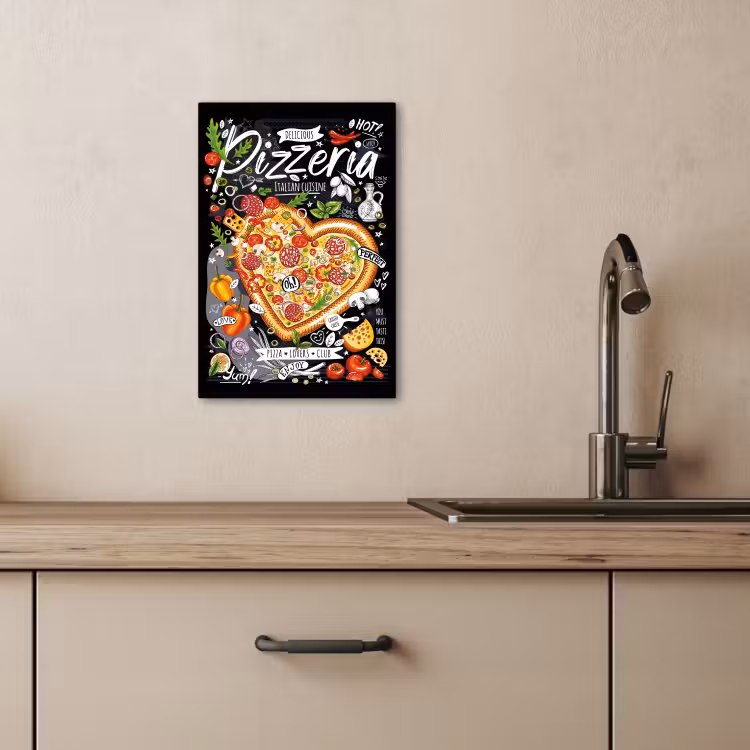 Canvas schilderij - Culinary Canvas of Italian Delights — 4