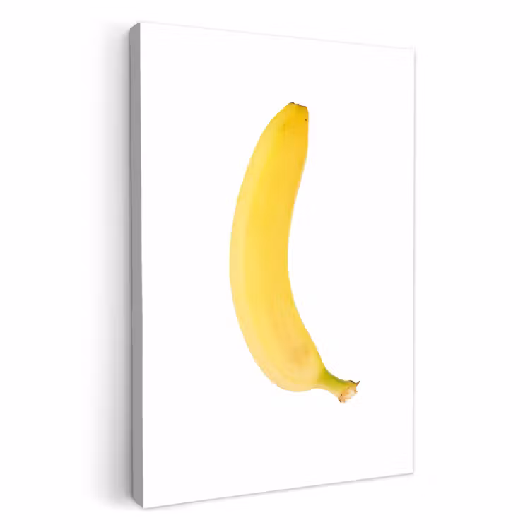 Canvas schilderij - Solitaire Banaan — 1