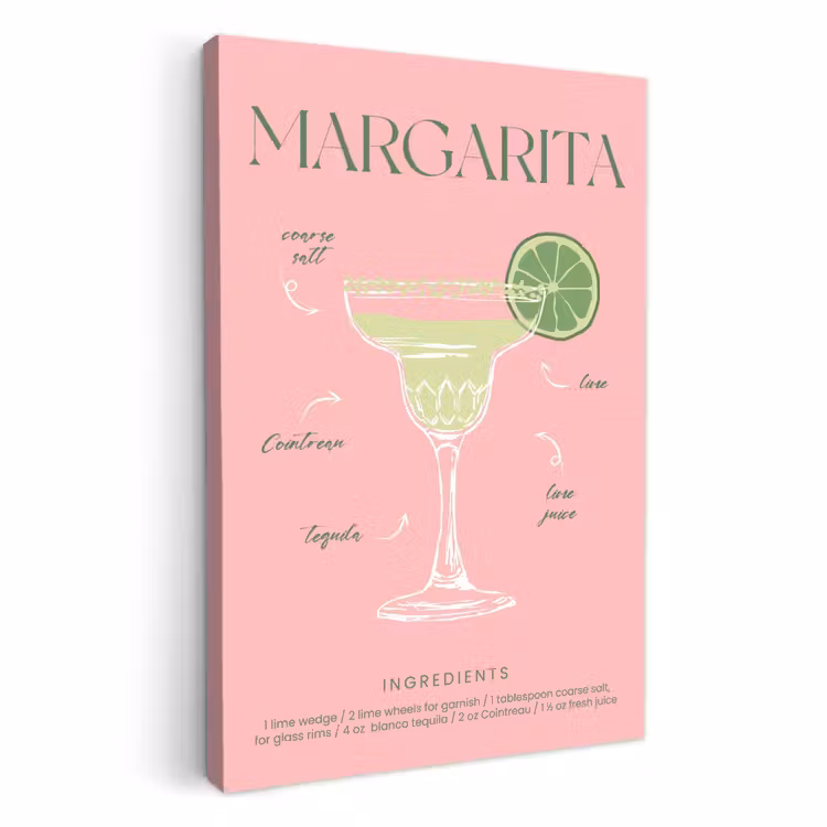 Canvas schilderij - Zoete Citrusverleiding — 1