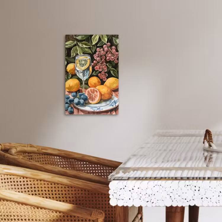 Canvas schilderij - Zomerse Verversing — 2