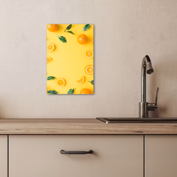 Canvas schilderij - Zomerse Citruspracht — 3