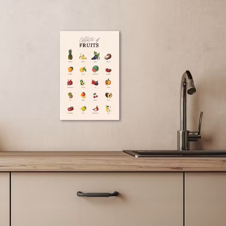 Canvas schilderij - Fruit - Eten - Keuken — 4