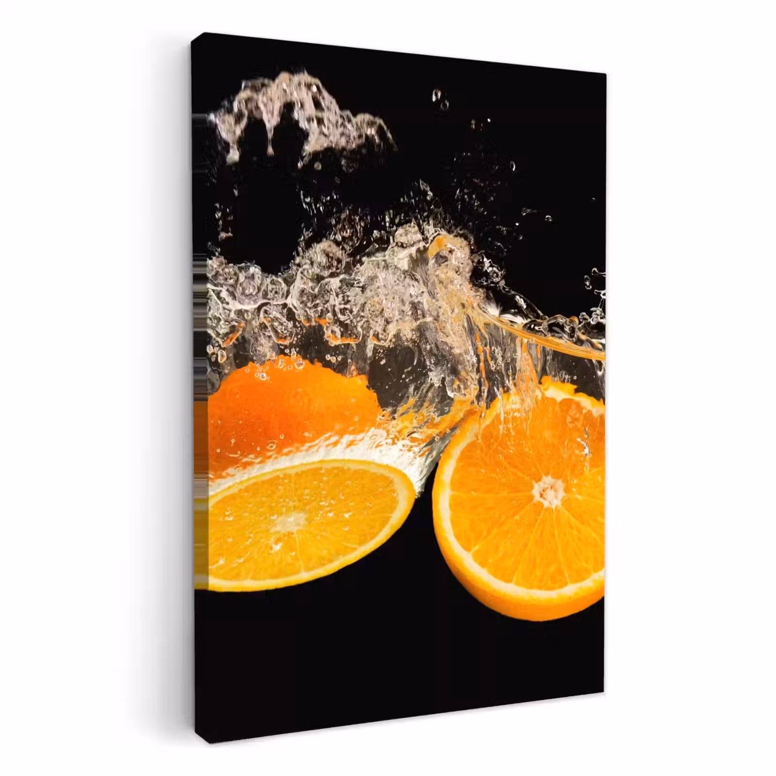 Canvas schilderij - Citrus Splash — 1