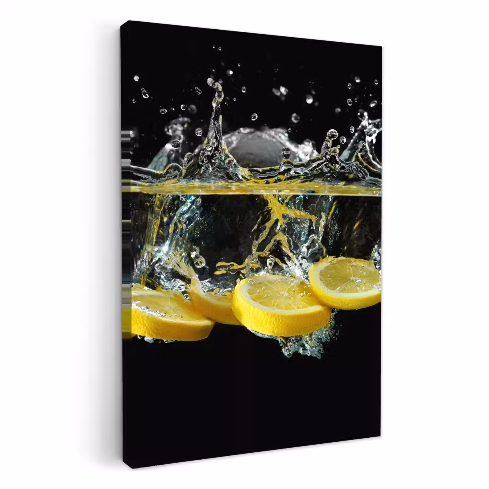 Canvas schilderij - Frisse Duik — 1