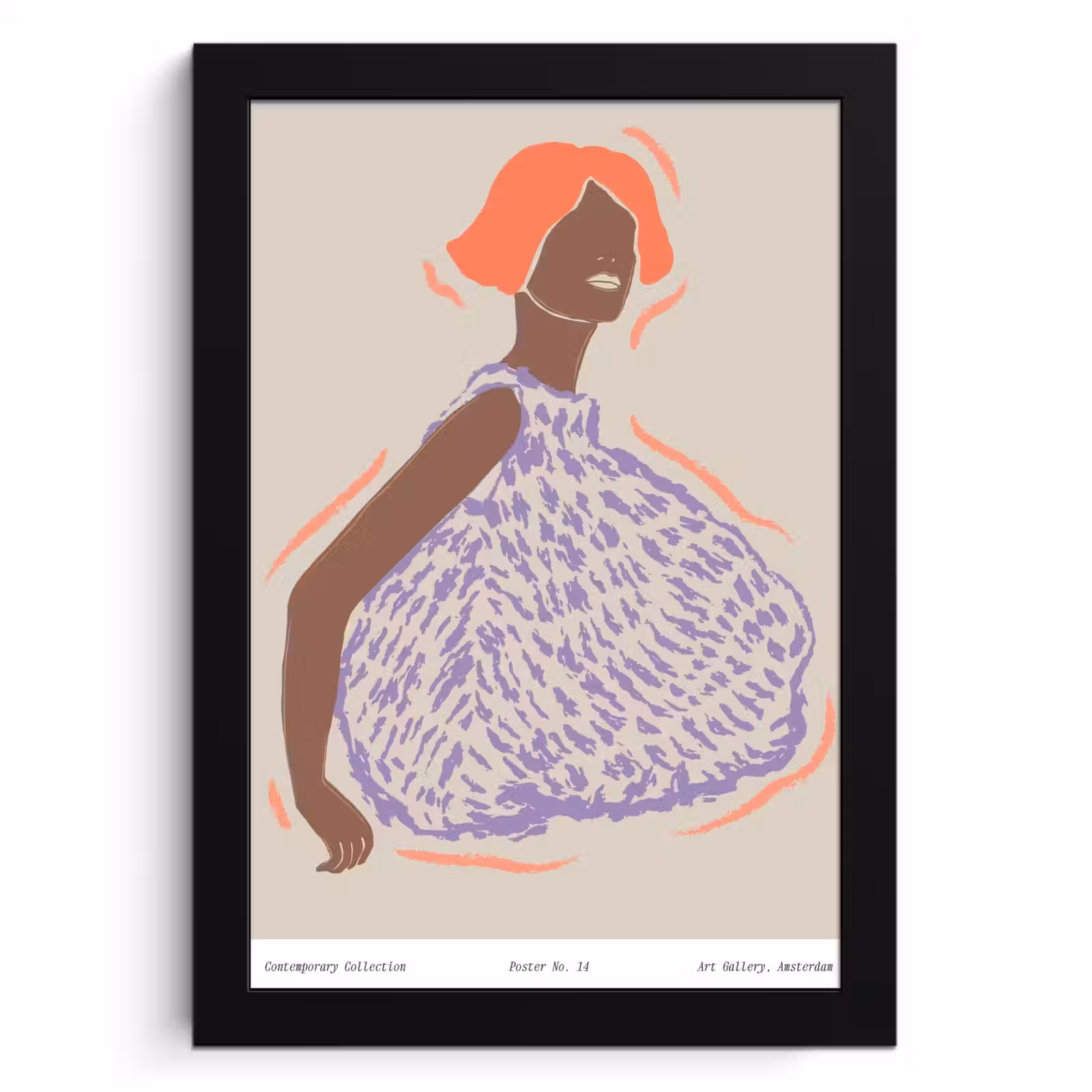 Poster met lijst - Moderne Elegantie — 1