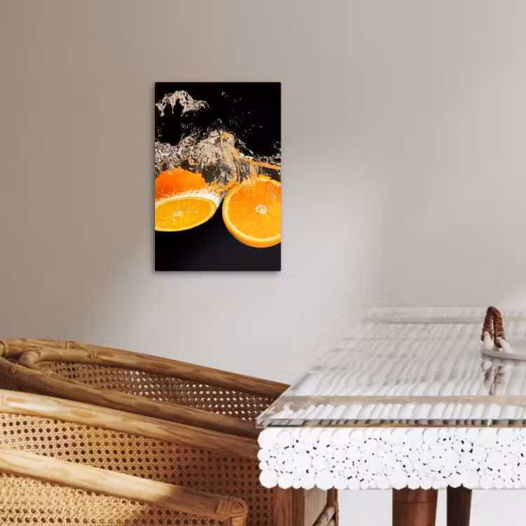 Canvas schilderij - Citrus Splash — 2