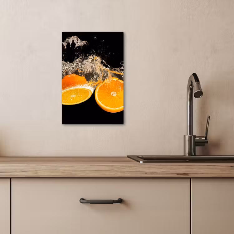 Canvas schilderij - Citrus Splash — 3