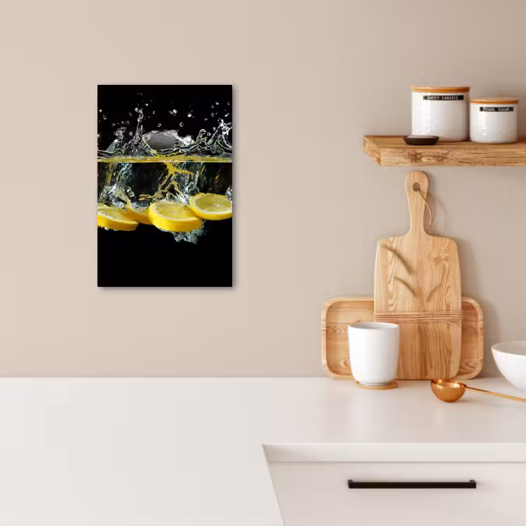 Canvas schilderij - Frisse Duik — 3