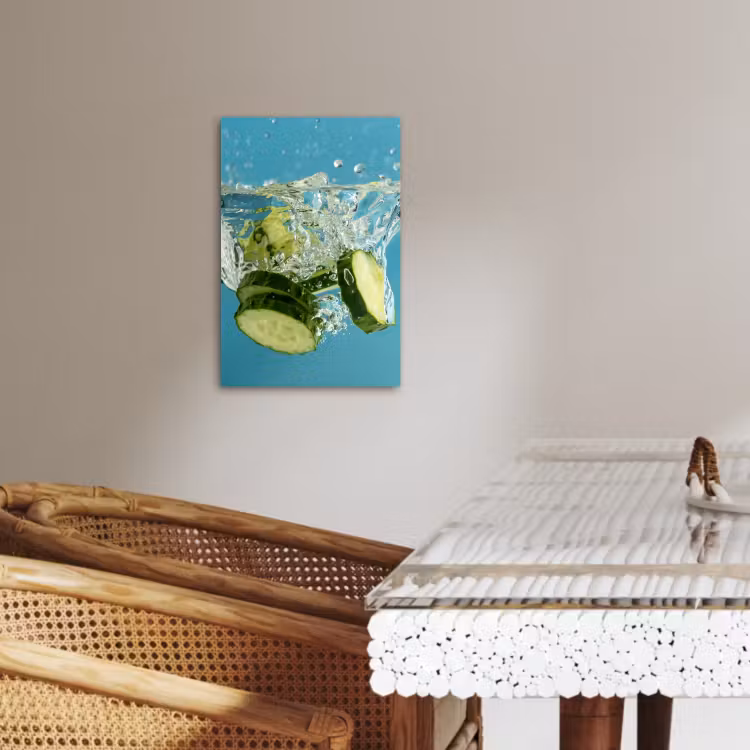 Canvas schilderij - Komkommerduik — 3