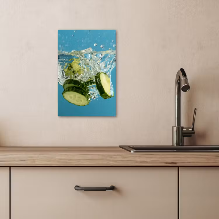 Canvas schilderij - Komkommerduik — 4