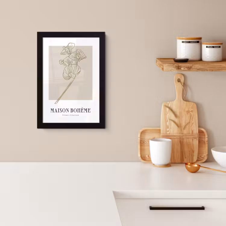 Poster met lijst - Botanische Eenvoud — 2