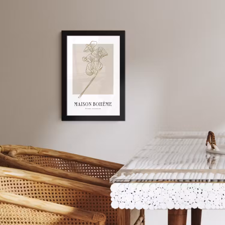 Poster met lijst - Botanische Eenvoud — 3