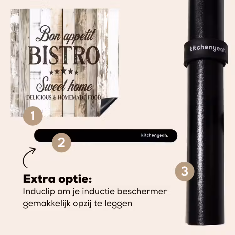 Inductie beschermer - Bistro Welkomstbord — 8