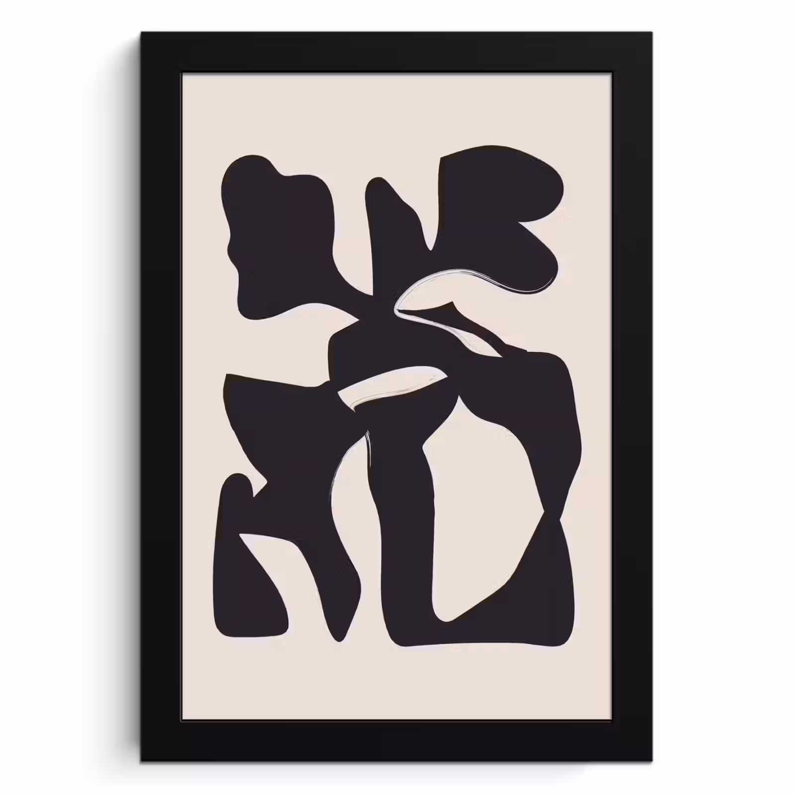 Poster met lijst - Abstracte Botanica — 1