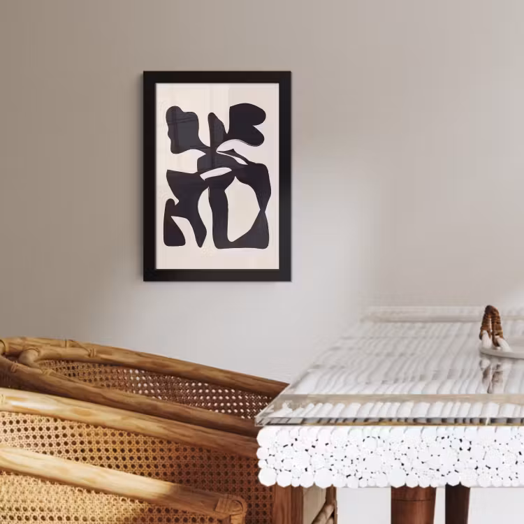 Poster met lijst - Abstracte Botanica — 3